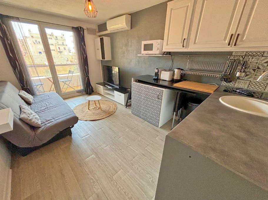 Appartement 2P Terrasse - Clim نيس المظهر الخارجي الصورة